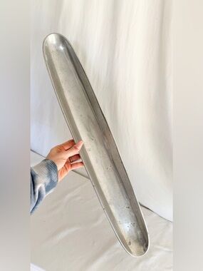Vintage aluminum trough